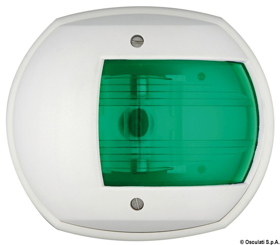 Fanale Maxi 20 verde/bianco 12 V